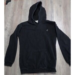 Zyia Active Black Pullover Fleece Lined Hoodie Youth Size 12-14